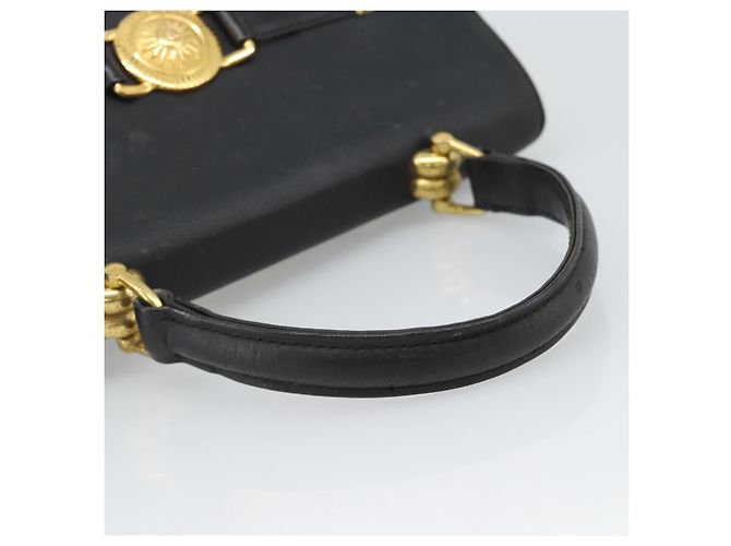 Borsa Gianni Versace in PVC e tela Giallo Oro Auth 190811 D'oro - vista 7
