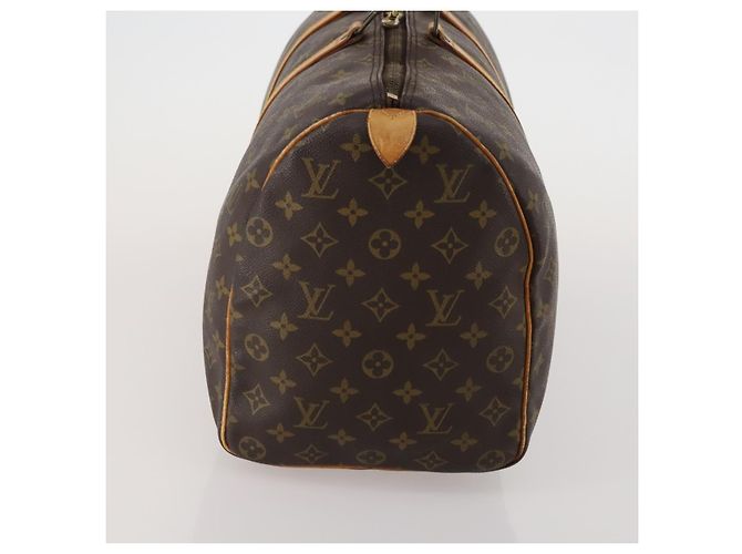 LOUIS VUITTON Monogram Keepall 45 Boston Bag M41428 LV Auth 190104 Monogramma - vista 3