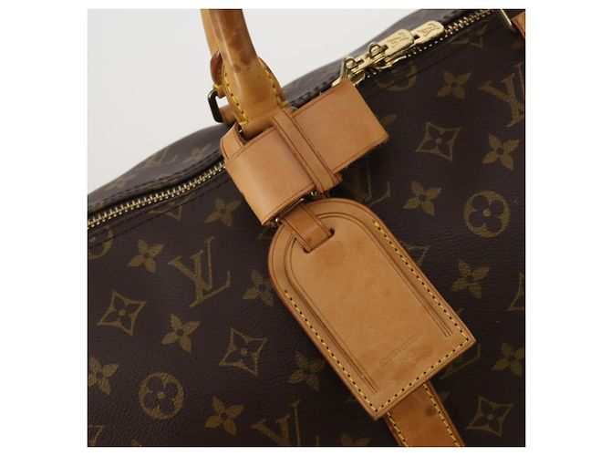 LOUIS VUITTON Bolso Boston Monogram Keepall 50 M41426 LV Auth BA13665A Monograma - vista 19