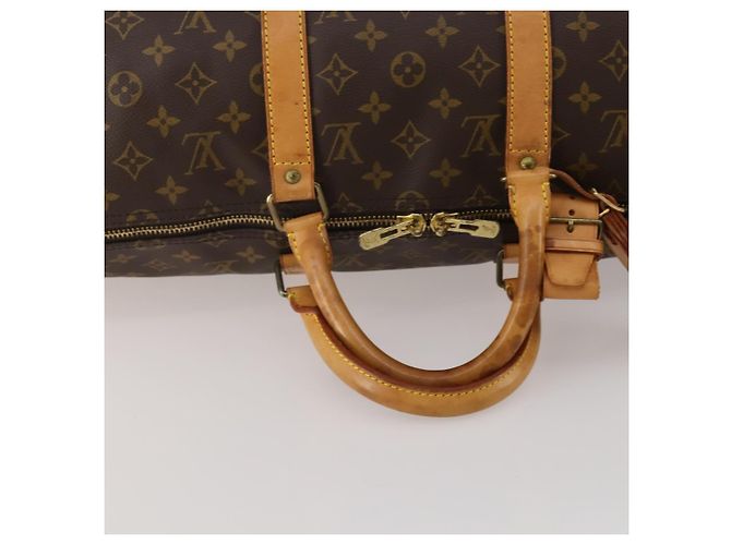 LOUIS VUITTON Bolso Boston Monogram Keepall 50 M41426 LV Auth BA13665A Monograma - vista 7