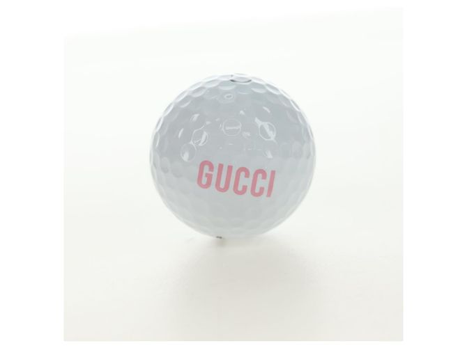 GUCCI Golf Ball Set Rubber White Auth bs36003M - view 6