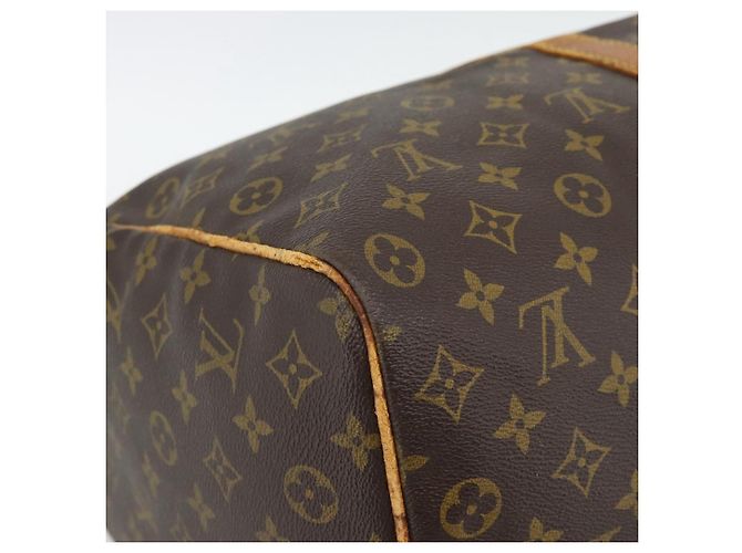 LOUIS VUITTON Monogram Keepall 50 Boston Bag M41426 LV Auth 190842 - view 16