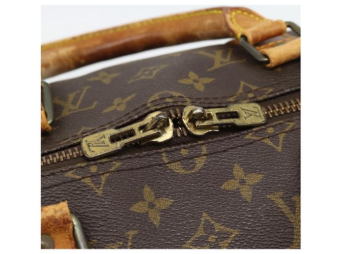 LOUIS VUITTON Monogram Keepall 50 Boston Bag M41426 LV Auth 190842 - view 17