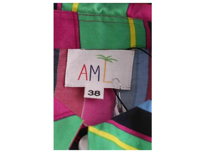 Autre Marque Mehrfarbiges Kleid Mehrfarben - Ansicht 5