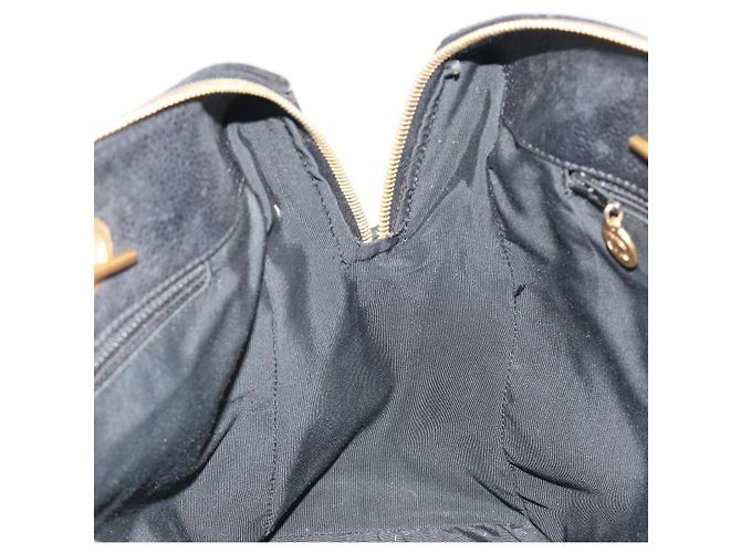Borsa a Spalla CHANEL con Catena in Pelle Caviar Nera e Oro CC Auth 186613V Nero D'oro - vista 19