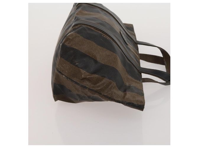 FENDI Borsa a Spalla Pecan PVC 2 Set Marrone Nero Auth bs35857 - vista 15