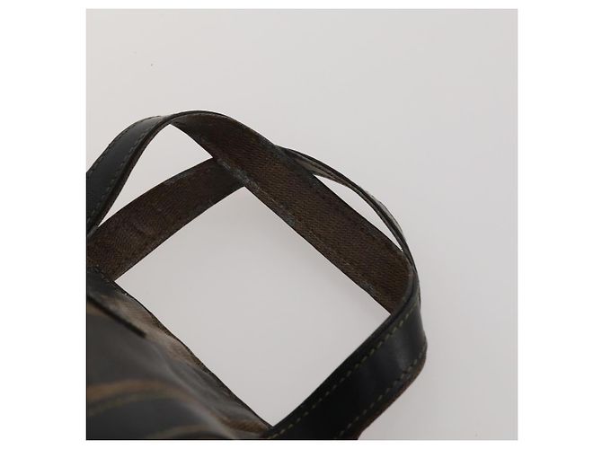 FENDI Borsa a Spalla Pecan PVC 2 Set Marrone Nero Auth bs35857 - vista 17