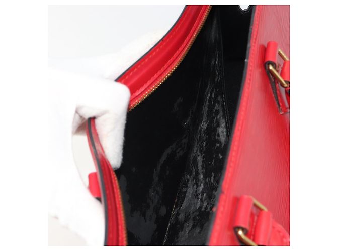 Borsa LOUIS VUITTON Epi Sac Triangle Rossa M52097 LV Auth mr2580A Rosso - vista 11