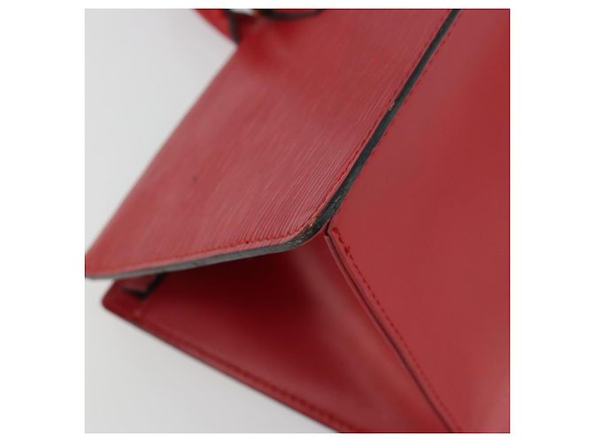 Borsa LOUIS VUITTON Epi Sac Triangle Rossa M52097 LV Auth mr2580A Rosso - vista 15