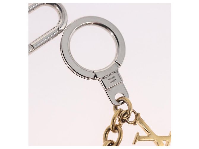Charm per borsa Chain LV Padlock LOUIS VUITTON in metallo Tonalità Oro M00538 LV Auth 190446M - vista 14