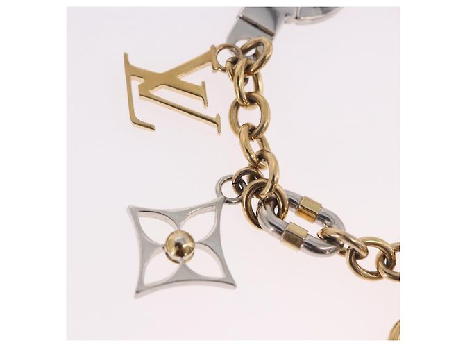 Charm per borsa Chain LV Padlock LOUIS VUITTON in metallo Tonalità Oro M00538 LV Auth 190446M - vista 2