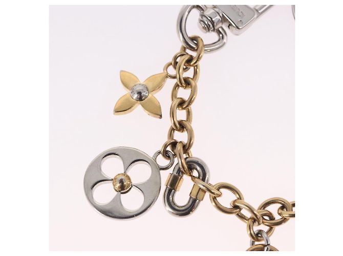 Charm per borsa Chain LV Padlock LOUIS VUITTON in metallo Tonalità Oro M00538 LV Auth 190446M - vista 8