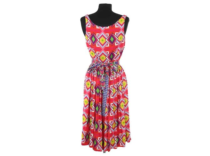 Autre Marque Mehrfarbiges Kleid Mehrfarben - Ansicht 4
