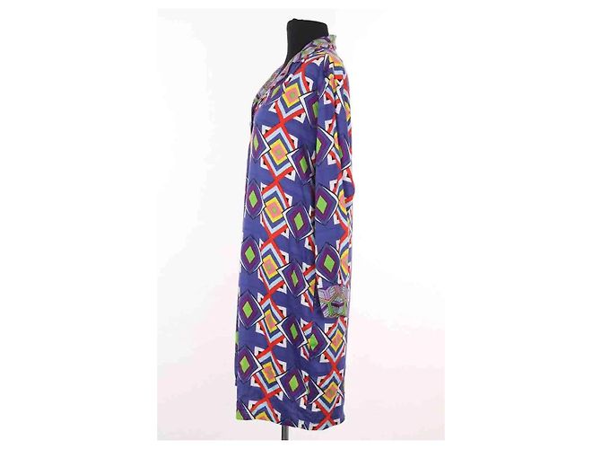 Autre Marque Mehrfarbiges Kleid Mehrfarben - Ansicht 3