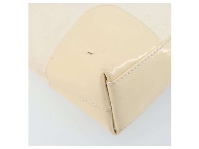 Borsa a Spalla GUCCI Tela Oro Bianco 001 4231 Auth ep13756 D'oro - vista 11