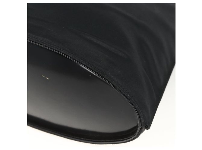 Borsa a Spalla GUCCI Nylon Nero Argento 001 2113 3010 Auth BSZ644 - vista 12