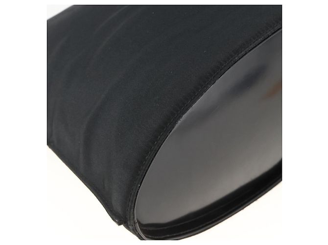 Borsa a Spalla GUCCI Nylon Nero Argento 001 2113 3010 Auth BSZ644 - vista 13