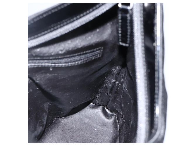 Borsa a Spalla GUCCI Nylon Nero Argento 001 2113 3010 Auth BSZ644 - vista 18