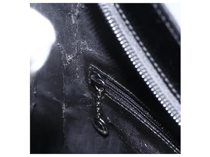 Borsa a Spalla GUCCI Nylon Nero Argento 001 2113 3010 Auth BSZ644 - vista 20