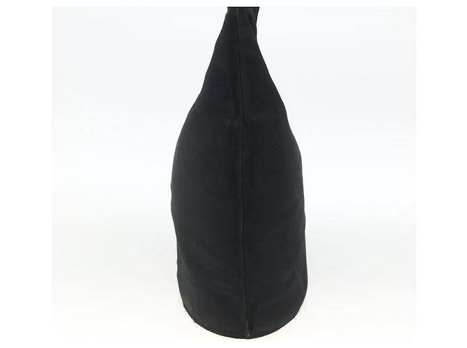 Borsa a Spalla GUCCI Nylon Nero Argento 001 2113 3010 Auth BSZ644 - vista 4