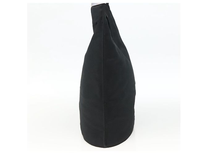 Borsa a Spalla GUCCI Nylon Nero Argento 001 2113 3010 Auth BSZ644 - vista 5