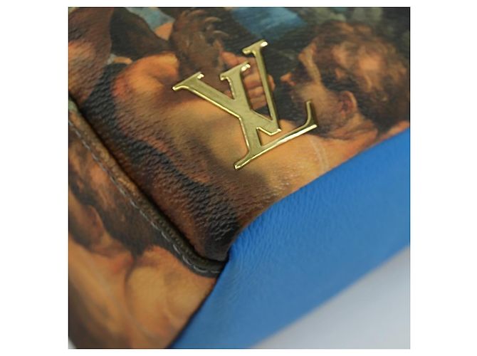 LOUIS VUITTON Masters Collection Palm Springs PM Backpack M43335 Auth BSZ693SAM Blu - vista 13
