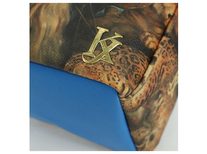 LOUIS VUITTON Masters Collection Palm Springs PM Backpack M43335 Auth BSZ693SAM Blu - vista 14