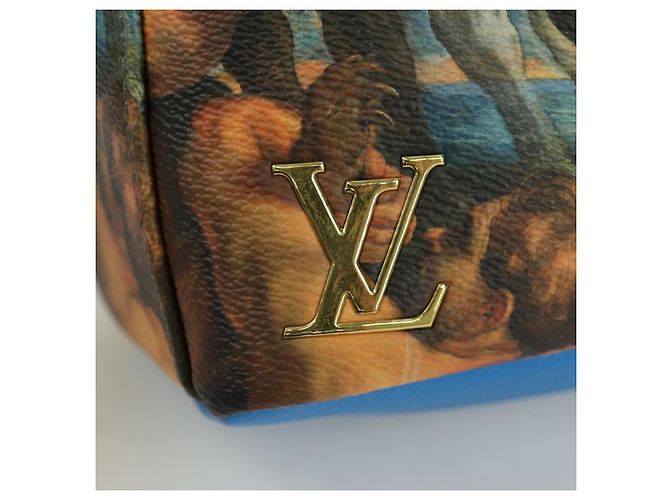 LOUIS VUITTON Masters Collection Palm Springs PM Backpack M43335 Auth BSZ693SAM Blu - vista 17