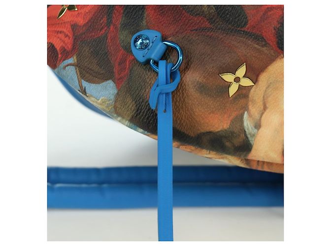 LOUIS VUITTON Masters Collection Palm Springs PM Backpack M43335 Auth BSZ693SAM Blu - vista 20