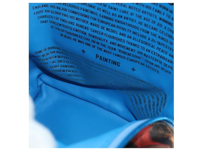 LOUIS VUITTON Masters Collection Palm Springs PM Backpack M43335 Auth BSZ693SAM Blu - vista 27