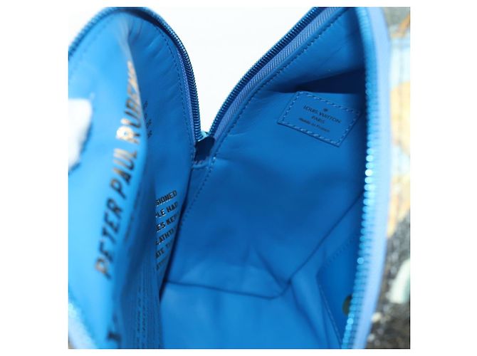 LOUIS VUITTON Masters Collection Palm Springs PM Backpack M43335 Auth BSZ693SAM Blu - vista 29