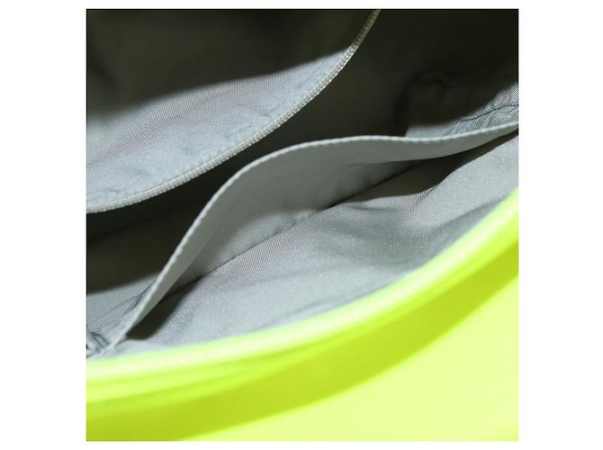 CHANEL Paris Biarritz Tote PM Tragetasche Canvas Grün Neon Grün CC Authentisch BSZ633 - Ansicht 22