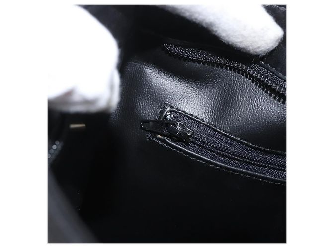Borsa a Spalla BALLY in Pelle Nera e Oro Auth BSZ651 Nero D'oro - vista 20
