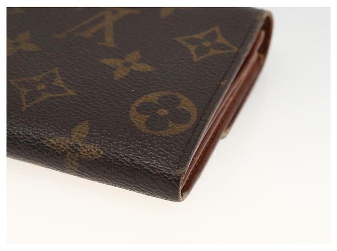 LOUIS VUITTON Monogram Pochette Porte Monnaie Credit Wallet M61725 Auth BSZ686 Monogramma - vista 10