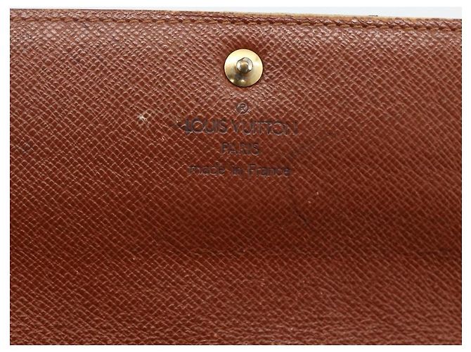 LOUIS VUITTON Monogram Pochette Porte Monnaie Credit Wallet M61725 Auth BSZ686 Monogramma - vista 12