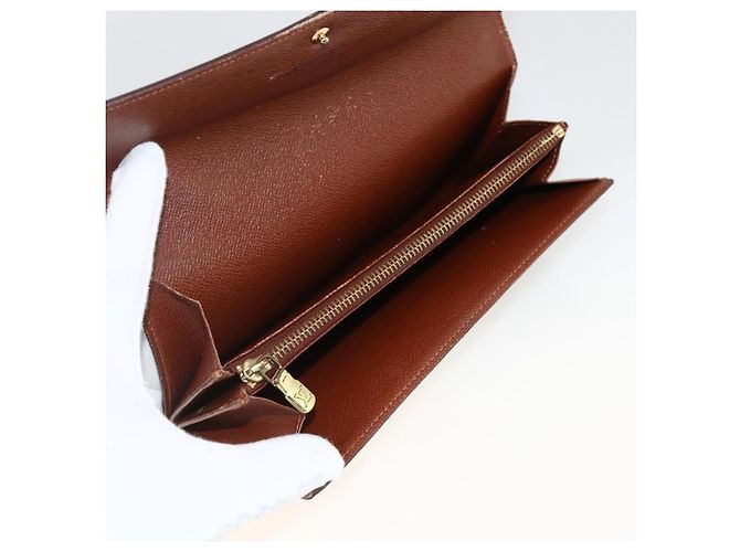 LOUIS VUITTON Monogram Pochette Porte Monnaie Credit Wallet M61725 Auth BSZ686 Monogramma - vista 13