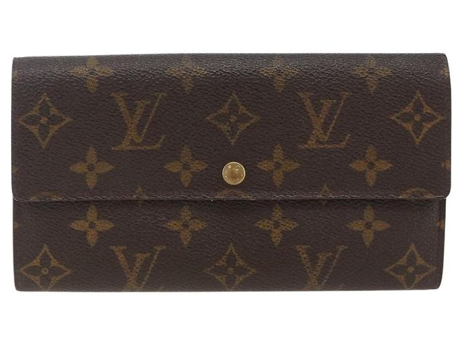LOUIS VUITTON Monogram Pochette Porte Monnaie Credit Wallet M61725 Auth BSZ686 Monogramma - vista 2