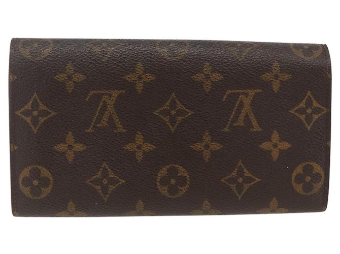 LOUIS VUITTON Monogram Pochette Porte Monnaie Credit Wallet M61725 Auth BSZ686 Monogramma - vista 3