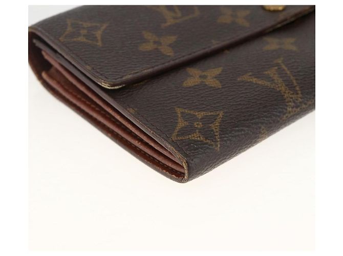 LOUIS VUITTON Monogram Pochette Porte Monnaie Credit Wallet M61725 Auth BSZ686 Monogramma - vista 9