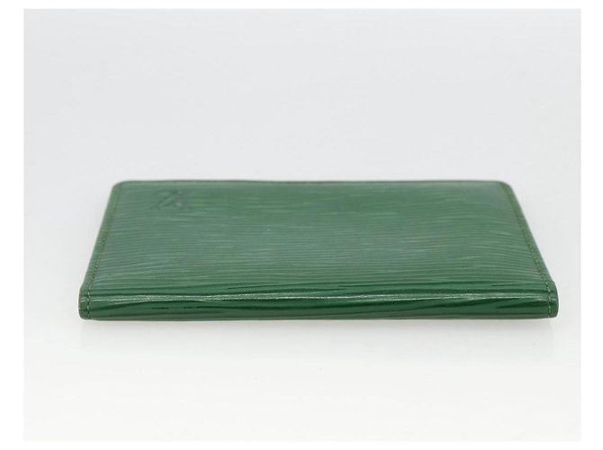 LOUIS VUITTON Monogram Epi Wallet 4 Set Green LV Auth BSZ698 Verde Monogramma - vista 19