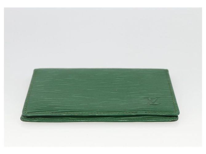 LOUIS VUITTON Monogram Epi Wallet 4 Set Green LV Auth BSZ698 Verde Monogramma - vista 20