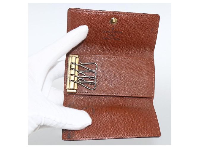 LOUIS VUITTON Monogram Epi Wallet 4 Set Green LV Auth BSZ698 Verde Monogramma - vista 27