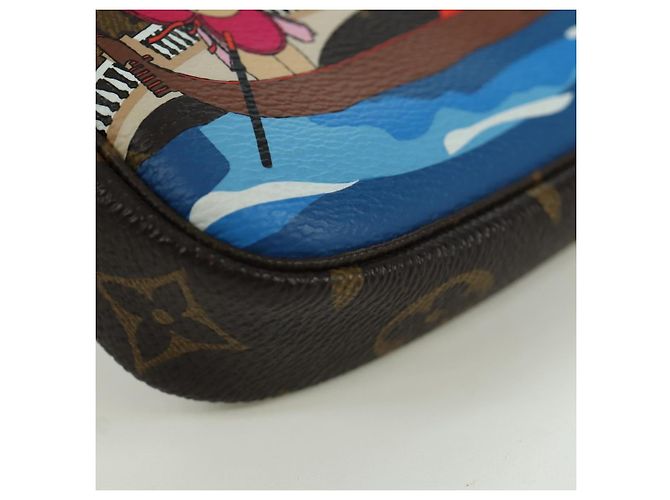LOUIS VUITTON Monogram Vivienne Mini Pochette Accessoires M68489 Auth BSZ703SAM Monograma - vista 10