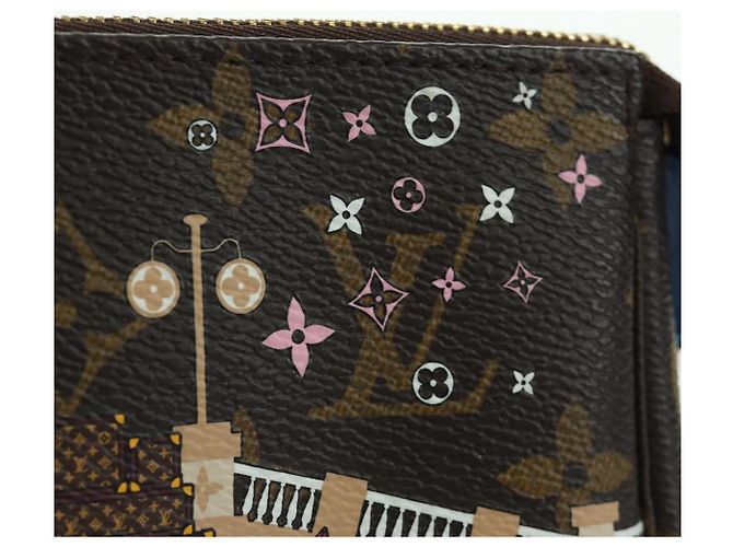 LOUIS VUITTON Monogram Vivienne Mini Pochette Accessoires M68489 Auth BSZ703SAM Monograma - vista 15