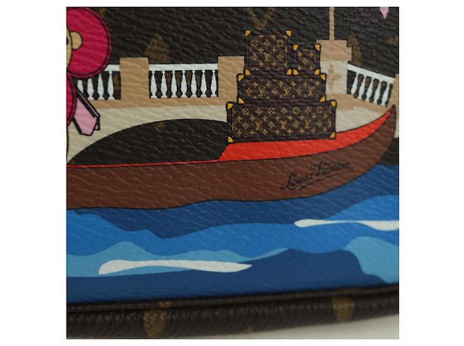 LOUIS VUITTON Monogram Vivienne Mini Pochette Accessoires M68489 Auth BSZ703SAM Monograma - vista 17