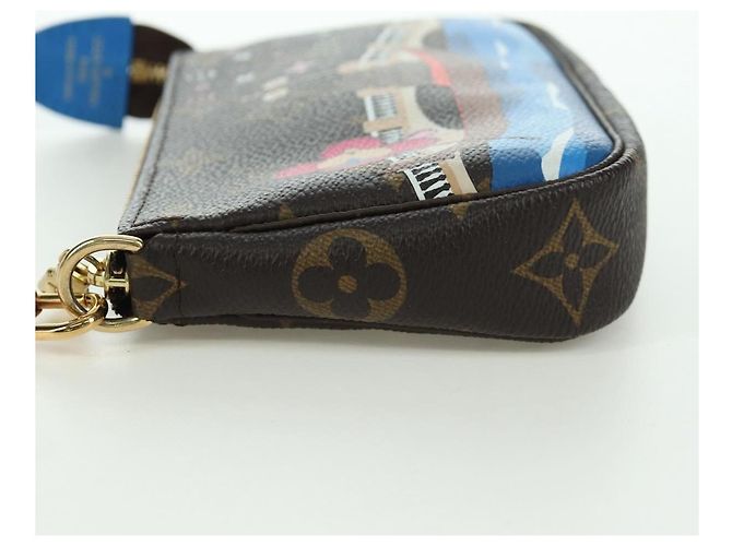 LOUIS VUITTON Monogram Vivienne Mini Pochette Accessoires M68489 Auth BSZ703SAM Monograma - vista 4