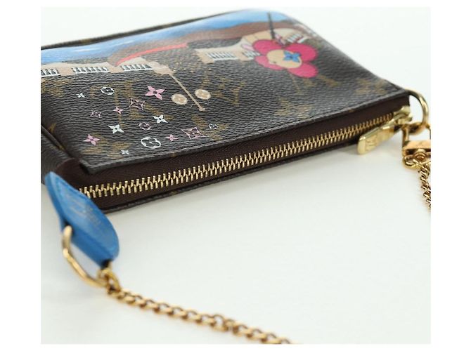 LOUIS VUITTON Monogram Vivienne Mini Pochette Accessoires M68489 Auth BSZ703SAM Monograma - vista 6