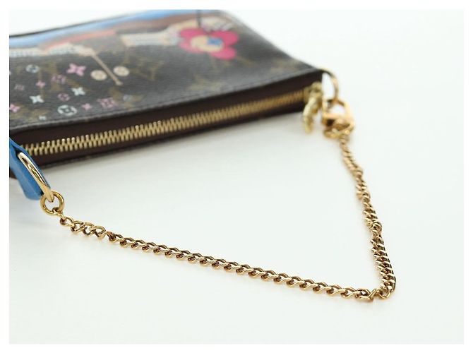 LOUIS VUITTON Monogram Vivienne Mini Pochette Accessoires M68489 Auth BSZ703SAM Monograma - vista 7