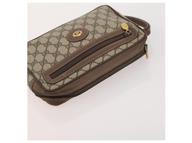 GIVENCHY Gucci Fendi Prada Tasche 4er Set PVC Leder Braun Beige schwarz Auth 180241 - Ansicht 11