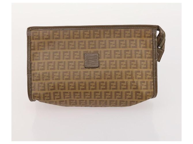 GIVENCHY Gucci Fendi Prada Tasche 4er Set PVC Leder Braun Beige schwarz Auth 180241 - Ansicht 15